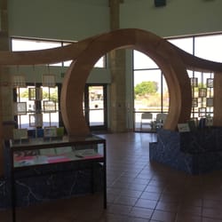 MiraCosta College Library - Moon gate done by design students