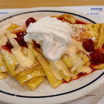 IHOP - Strawberry & Creme Crepes - Breakfast & Brunch Near Me - Concord, California IHOP - Strawberry & Creme Crepes - Breakfast & Brunch Near Me - Concord, California