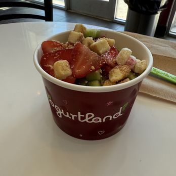 Yogurtland - Plethora of fillings with passion fruit and plain yogurt - Ice Cream & Frozen Yogurt Near Me - San Diego, California Yogurtland - Plethora of fillings with passion fruit and plain yogurt - Ice Cream & Frozen Yogurt Near Me - San Diego, California