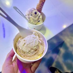 Heaven Creamery Rino - So creamy! My husband got cookies and cream and I got a butter pecan!