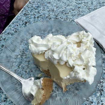 Lazy Days Restaurant - Key lime Pie. Couldn't wait for you. Sorry! - Seafood Near Me - Islamorada, Florida Lazy Days Restaurant - Key lime Pie. Couldn't wait for you. Sorry! - Seafood Near Me - Islamorada, Florida