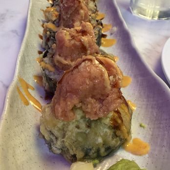 Moonga Asian Bistro - Deep fried dynamite roll. - Asian Fusion Near Me - Kaneohe, Hawaii