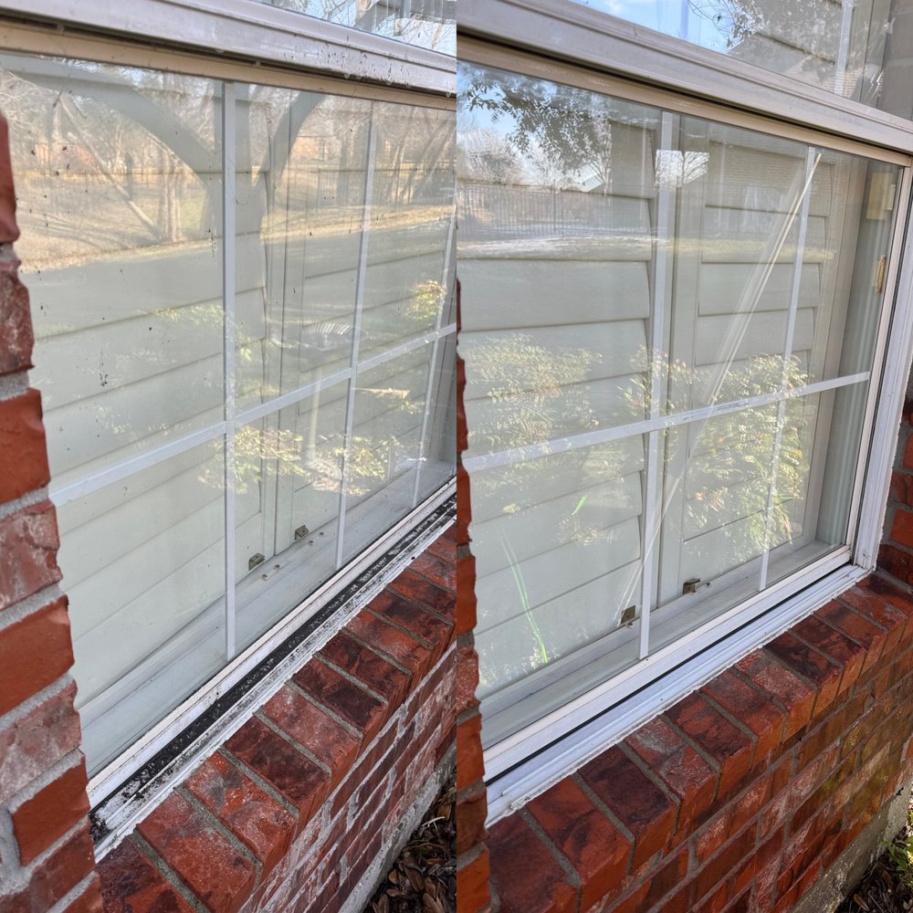 Slide of Green Blast Solutions pressure washing