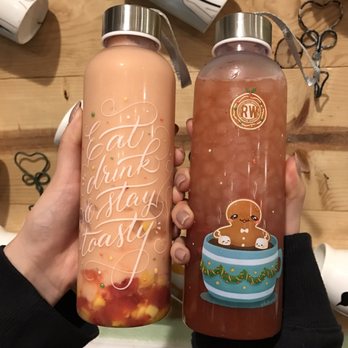 Roasting Water - Strawberry Blond (left) and Strawberry Kiss (right) - Coffee & Tea Near Me - Westminster, California Roasting Water - Strawberry Blond (left) and Strawberry Kiss (right) - Coffee & Tea Near Me - Westminster, California