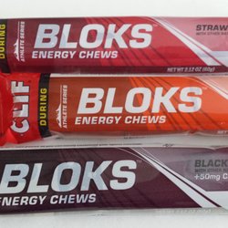 Wheel Fast Bicycle - Clif Bloks Energy Chews sold here.