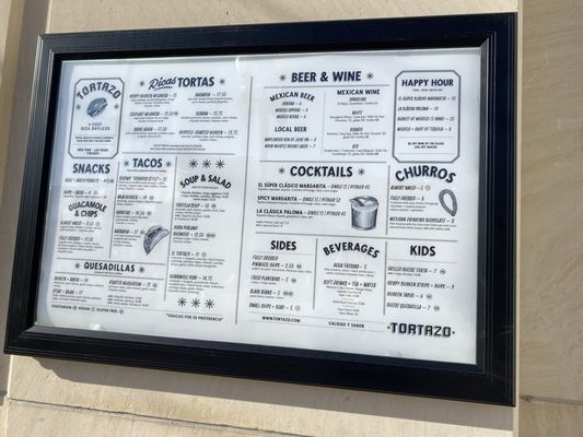 Menu photo 2 Tortazo Skokie, IL