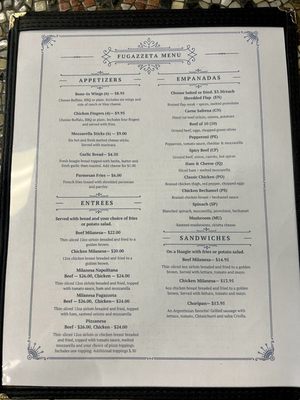 Menu photo 8 Fugazzeta Pizza & Empanadas Las Vegas, NV Menu photo 8 Fugazzeta Pizza & Empanadas Las Vegas, NV