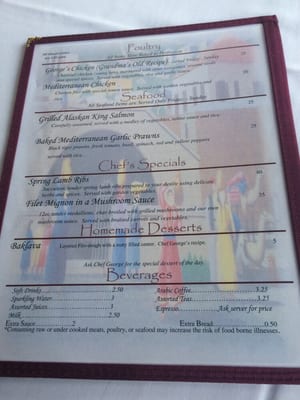 Menu photo 8 Gorgeous George's Mediterranean Kitchen Seattle, WA Menu photo 8 Gorgeous George's Mediterranean Kitchen Seattle, WA