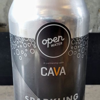 CAVA - Sparkling Water at Cava Cambridge - Mediterranean Near Me - Cambridge, Massachusetts