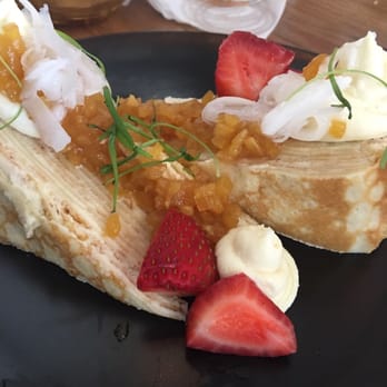 Panxa Cocina - Crepe cake-pineapple and coconut - Cocktail Bars Near Me - Long Beach, California Panxa Cocina - Crepe cake-pineapple and coconut - Cocktail Bars Near Me - Long Beach, California