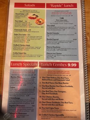 Menu photo 8 El Lago Branson On 248 Branson, MO Menu photo 8 El Lago Branson On 248 Branson, MO