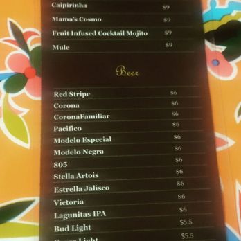 Mama Roomba - Menu - Caribbean Near Me - Bakersfield, California