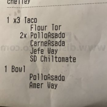 District Taco - This is what I ordered - Mexican Near Me - Riverdale Park, Maryland