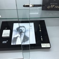 Pro Büro und Kopier - Kugelschreiber von Montblanc. Limitierte Serie "Johann Strauss". Ballpoint pen from Montblanc. Limited edition  "Johann Strauss".