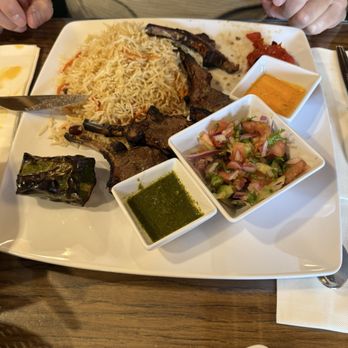 Majlis Restaurant - Lamb Chop Kabob - Persian/Iranian Near Me - Pittsburg, California