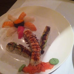 Stix and Sushi - mixed nigiri in Stix He Sushi