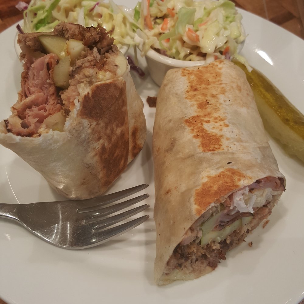 Double Tapp Grill - Cuban wrap and colw slaw - Bars Near Me - Melbourne, Florida Double Tapp Grill - Cuban wrap and colw slaw - Bars Near Me - Melbourne, Florida