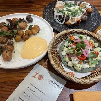 Orchard City Kitchen - Crispy potatoes/ crab tostadas/ salmon - New American Near Me - Campbell, California Orchard City Kitchen - Crispy potatoes/ crab tostadas/ salmon - New American Near Me - Campbell, California
