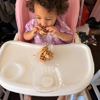 The Moody Vegan - Baby loves the mini waffles! - Vegan Near Me - Los Angeles, California The Moody Vegan - Baby loves the mini waffles! - Vegan Near Me - Los Angeles, California