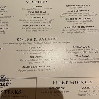 Stoney River - Menu - Steakhouses Near Me - Franklin, Tennessee Stoney River - Menu - Steakhouses Near Me - Franklin, Tennessee
