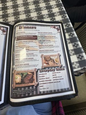 Menu photo 2 Rachel's Restaurant Elsberry, MO