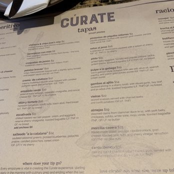 Cúrate - Tapas Bars Near Me - Asheville, North Carolina