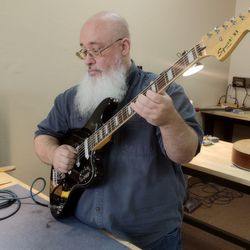 Steadfast Guitar Repair - Baritone guitar Setup.