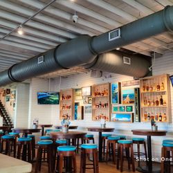 Salt Life Food Shack - Whiskey wall