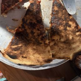Pizza crust bottom
