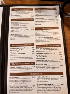 Menu photo 2 Omega Pancake House Surfside Beach, SC Menu photo 2 Omega Pancake House Surfside Beach, SC