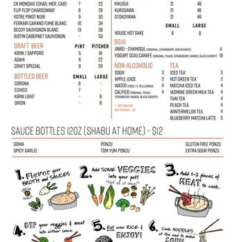 Slice Shabu - Menu 11/2020 - Hot Pot Near Me - Mission Viejo, California Slice Shabu - Menu 11/2020 - Hot Pot Near Me - Mission Viejo, California