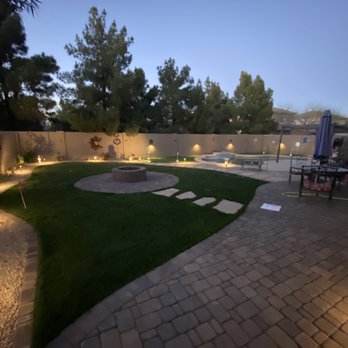 AZ Copperscapes - a backyard with a fire pit - Landscaping Near Me - Phoenix, Arizona AZ Copperscapes - a backyard with a fire pit - Landscaping Near Me - Phoenix, Arizona