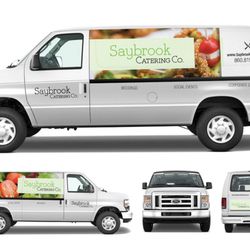 dzynr - Vehicle Wrap Design for Local Catering Company.