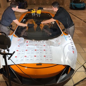 OzBraz - Bray windshield skin on this McLaren 675LT - Auto Customization Near Me - Chandler, Arizona