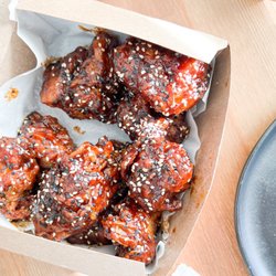 Dak Dak Wings - Gochujang BBQ Boneless Wings