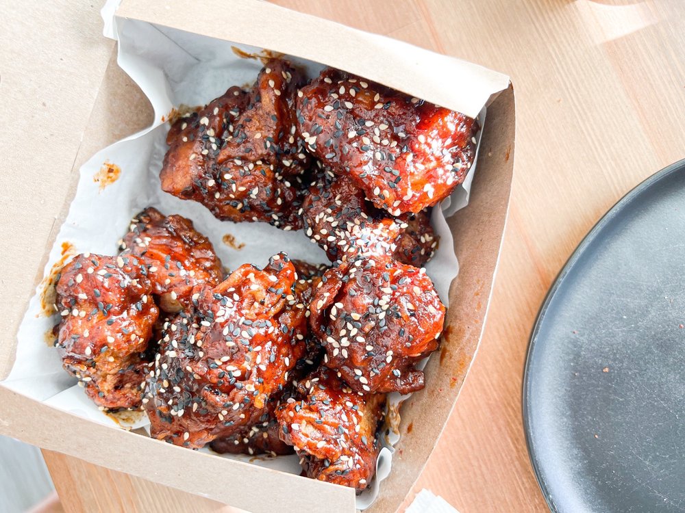 Food from Dak Dak Wings