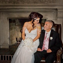 Mi Beauty Salon - Picture of my dad and I plus beautiful hair..