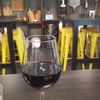 Pizza Kneads - Having a glass of Tempranillo ... - Pizza Near Me - Willunga, SA