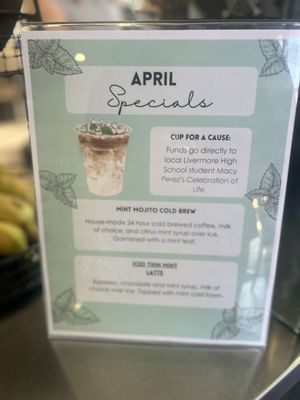 Menu photo 4 Grounded - Livermore Livermore, CA