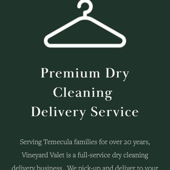 Vineyard Valet Dry Cleaning & Delivery - Website was easy to navigate - Dry Cleaning Near Me - Temecula, California Vineyard Valet Dry Cleaning & Delivery - Website was easy to navigate - Dry Cleaning Near Me - Temecula, California