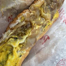 Polish Sausage Sandwich