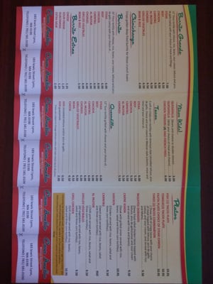 Menu photo 6 Casa Amelia Lynn, MA Menu photo 6 Casa Amelia Lynn, MA