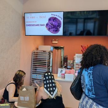 Te'amo Boba Bar - Chicago - UBE Cheesecake Bao - Bubble Tea Near Me - Chicago, Illinois Te'amo Boba Bar - Chicago - UBE Cheesecake Bao - Bubble Tea Near Me - Chicago, Illinois