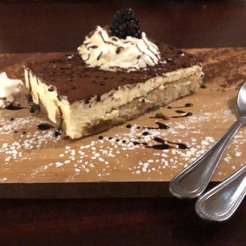 Blackstone Steakhouse & Grill - Tiramisu. It was devoured entirely 3 min later - Steakhouses Near Me - Brampton, Ontario Blackstone Steakhouse & Grill - Tiramisu. It was devoured entirely 3 min later - Steakhouses Near Me - Brampton, Ontario