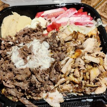 Boustan - Mixed shawarma plate - Lebanese Near Me - Kirkland, Quebec