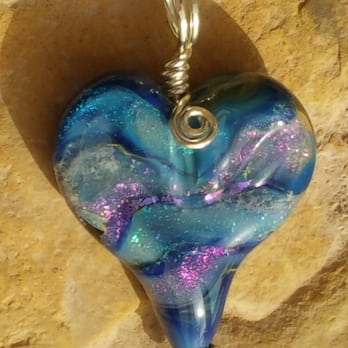 Over the Rainbow Memorials - They did everything together. This Trillium heart pendant will keep his love close forever. - Jewelry Near Me Over the Rainbow Memorials - They did everything together. This Trillium heart pendant will keep his love close forever. - Jewelry Near Me