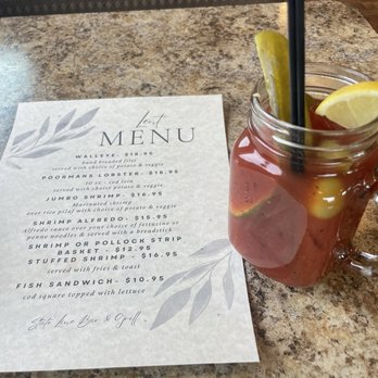State Line Bar & Grill - Trying out the lent menu for Friday the 13th and a Bloody Mary to end the work week! - Bars Near Me - Gary, South Dakota