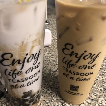 Teaspoon - Drink after shaken - Bubble Tea Near Me - San Ramon, California
