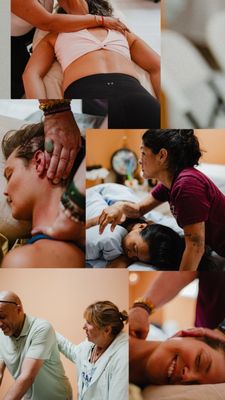 Recess Method Reset: Massage + Chiropractic + Acupuncture + Yoga - his client came in with stress-related tension and imbalance from daily life and overwork. We supported their body through The Recess Method™—Rest → Re-Align → Recalibrate → Return—using intentional assessment, hands-on care, and nervous system downshifting. The goal was to reduce tension patterns, support alignment, and help the client leave feeling lighter, clearer, and more connected to their body.
Services may include: chiropractic care, massage therapy, breathwork, and guided restorative integration Recess Method Reset: Massage + Chiropractic + Acupuncture + Yoga - his client came in with stress-related tension and imbalance from daily life and overwork. We supported their body through The Recess Method™—Rest → Re-Align → Recalibrate → Return—using intentional assessment, hands-on care, and nervous system downshifting. The goal was to reduce tension patterns, support alignment, and help the client leave feeling lighter, clearer, and more connected to their body.
Services may include: chiropractic care, massage therapy, breathwork, and guided restorative integration