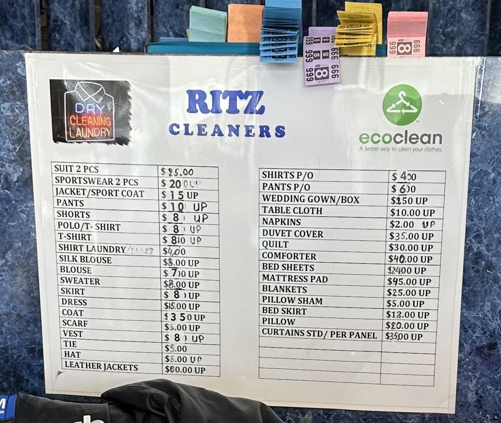 RITZ CLEANERS Updated May 2024 92 Photos & 52 Reviews 6022